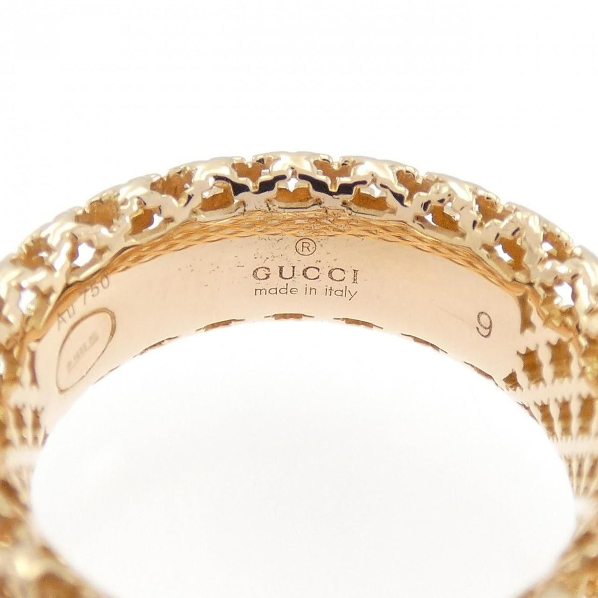 Gucci Wide Diamantissima Ring — view 3