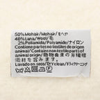 Loewe Muffler Anagram Scarf White Wool Patch — view 3