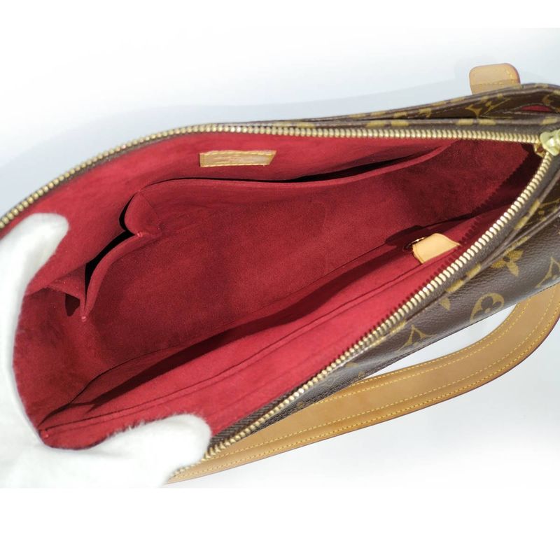 Louis Vuitton Vivacite GM Handbag Monogram Brown — view 9