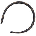 Fendi Headband Zucca Nylon Canvas Brown