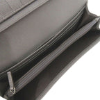 Gucci Interlocking G Leather Gray Long Wallet 0803 — view 5