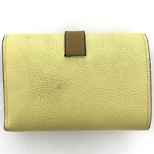 Loewe Trifold Wallet Yellow Anagram — view 6