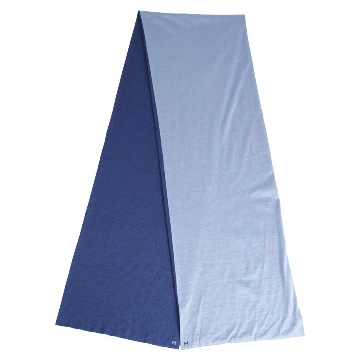 Hermes Muffler Shawl Logo Cashmere Silk Scarf — view 2