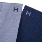 Hermes Muffler Shawl Logo Cashmere Silk Scarf — view 5