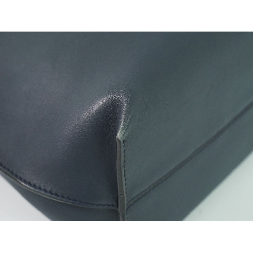 Fendi All in Shopping Tote Leather Navy — view 7
