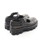 Louis Vuitton Casual Shoes LV Checkered Line Meri Jane Leather Sandals — view 2