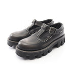 Louis Vuitton Casual Shoes LV Checkered Line Meri Jane Leather Sandals
