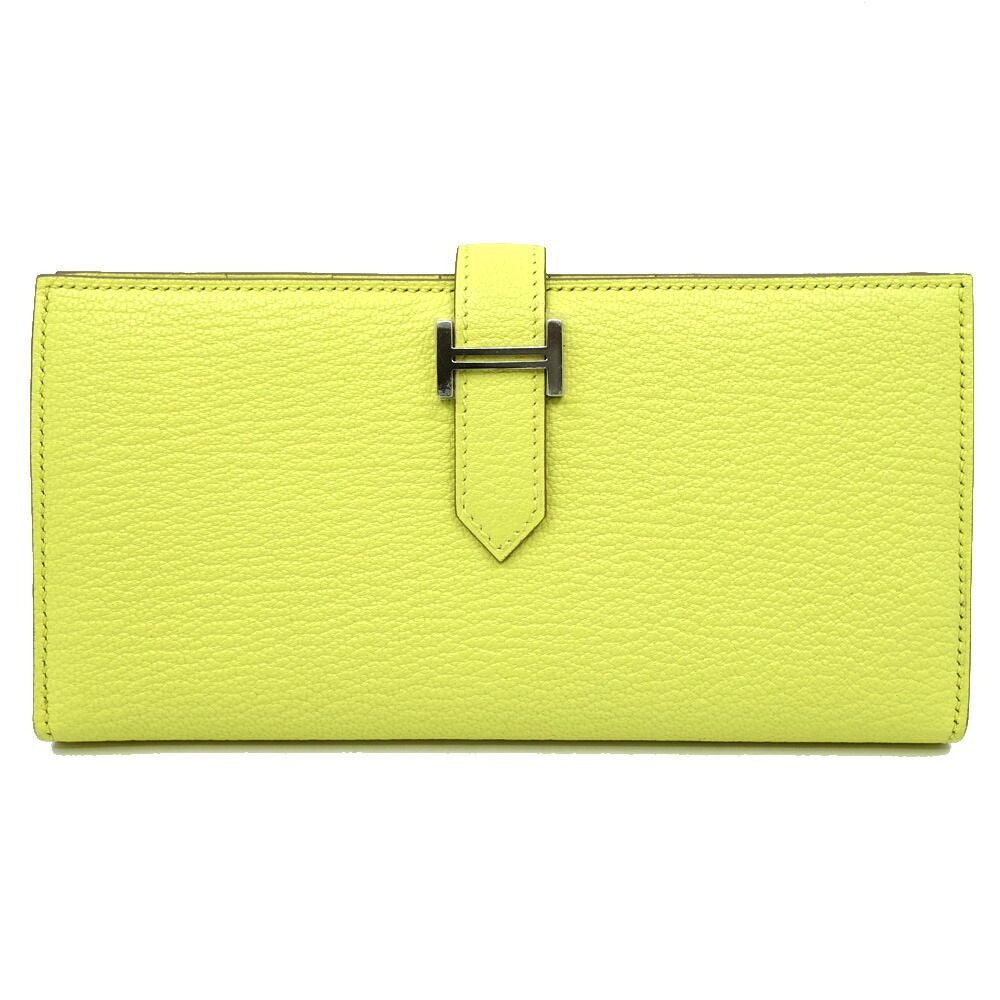 Hermes Bearn Souffle Yellow Manufactured