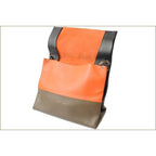 Celine Shoulder Bag Clutch ALL Soft Black Orange Khaki 17218 — view 4