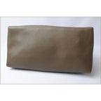 Celine Shoulder Bag Clutch ALL Soft Black Orange Khaki 17218 — view 9