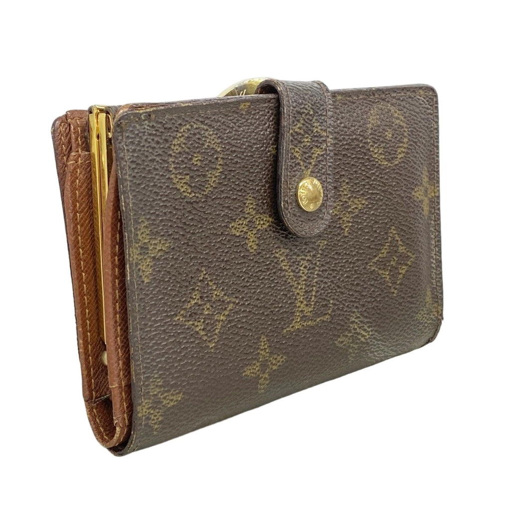 Louis Vuitton Wallet Monogram Porte-Monnaie Vier Viennois Brown — view 2