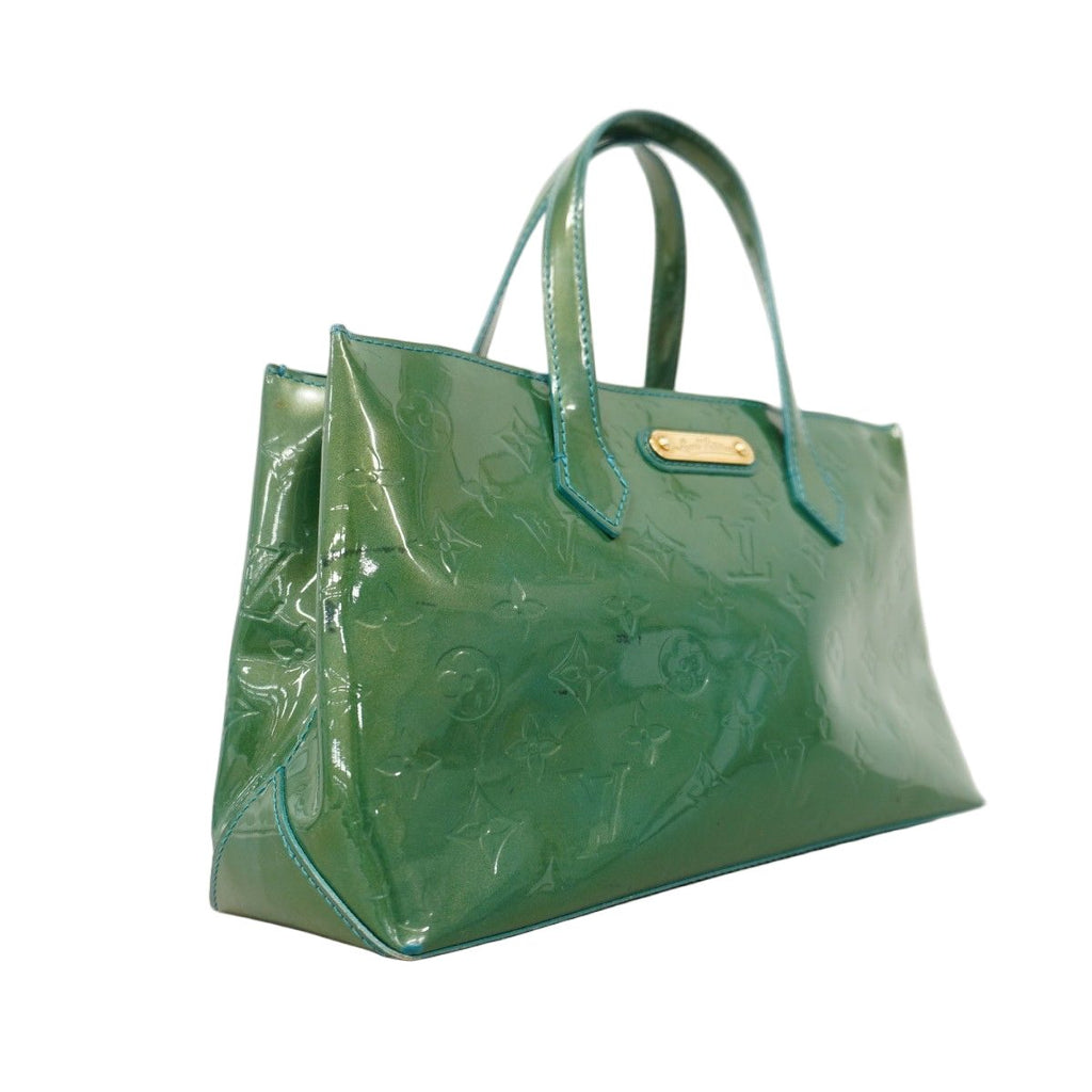 Louis Vuitton Handbag Vernis Wilshire Blue Bird Galactic Cles — view 2