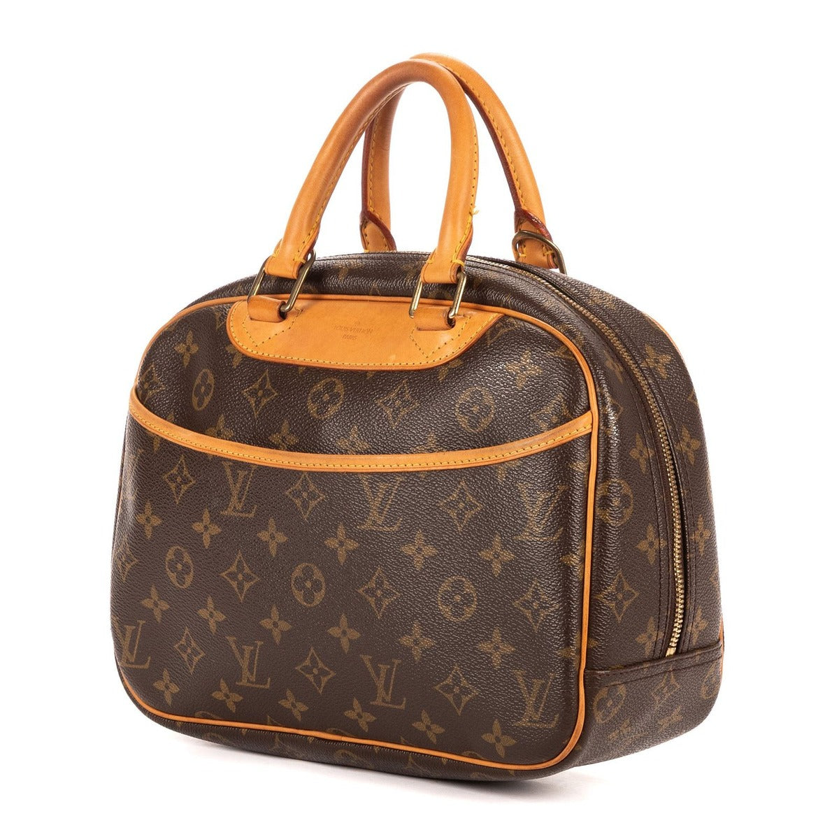 Louis Vuitton Trouville Brown Monogram Canvas Handbag — view 2