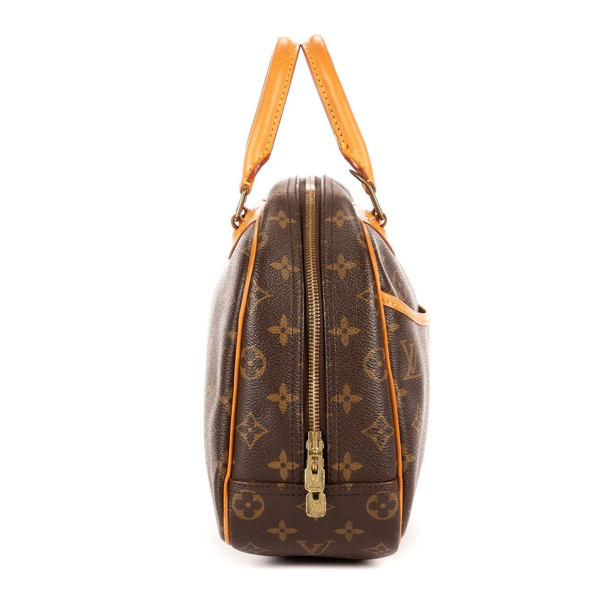 Louis Vuitton Trouville Brown Monogram Canvas Handbag — view 4