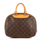 Louis Vuitton Trouville Brown Monogram Canvas Handbag — view 5