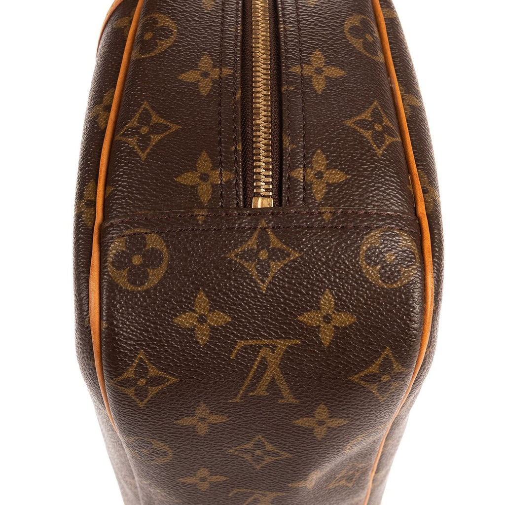 Louis Vuitton Trouville Brown Monogram Canvas Handbag — view 8