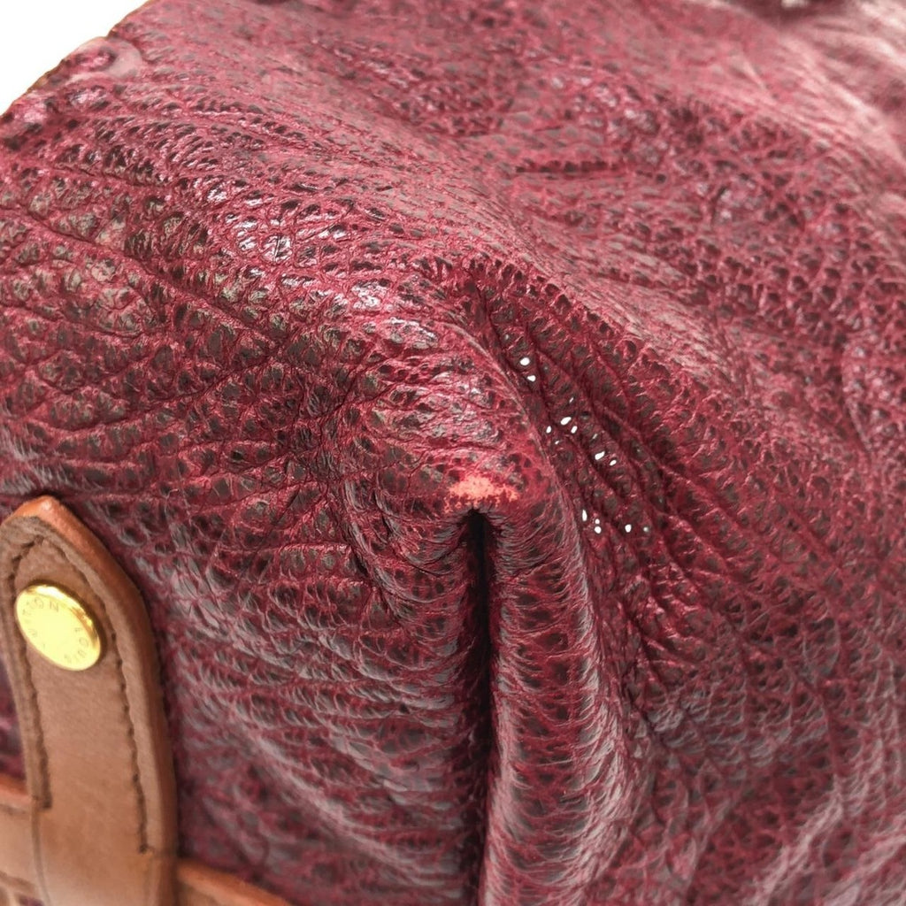Louis Vuitton Monogram Blocks Tote Shoulder Bag Bordeaux — view 3