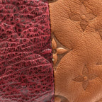 Louis Vuitton Monogram Blocks Tote Shoulder Bag Bordeaux — view 4