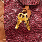 Louis Vuitton Monogram Blocks Tote Shoulder Bag Bordeaux — view 9