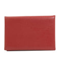Hermes Calvi Silver Card Case Epsom