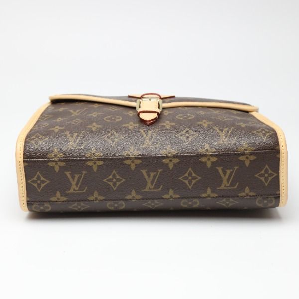 Louis Vuitton Monogram Bel Air Handbag Brown — view 4