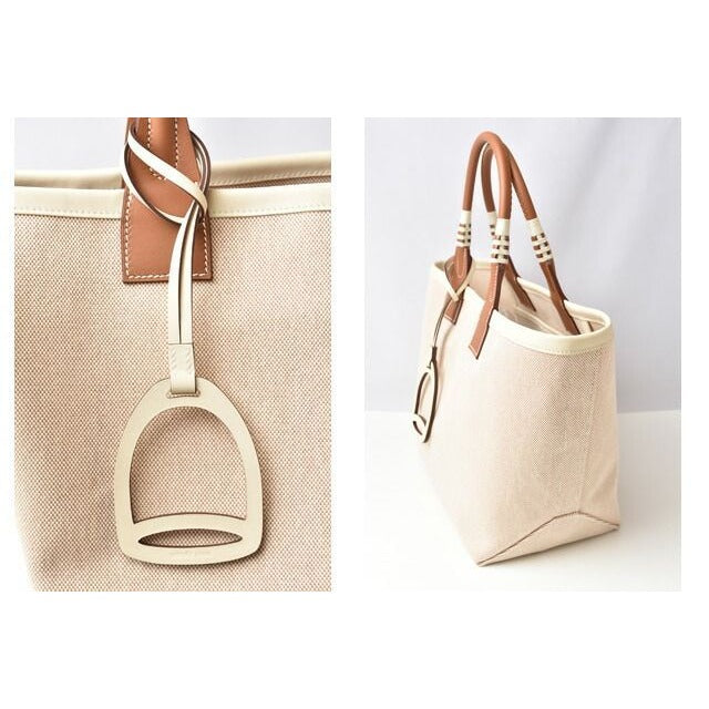 Hermes Bag Steeple 25 cm ck Toile Ashe Swift — view 2
