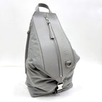 Loewe Convertible Backpack Small Nylon Calf Gray