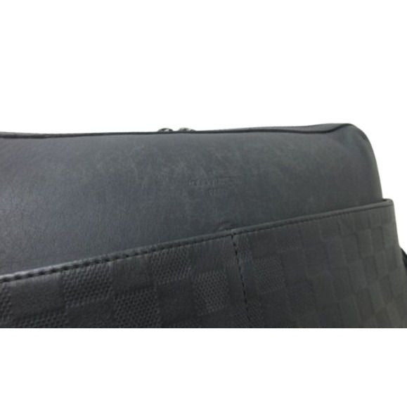 Louis Vuitton Shoulder Bag Calypso MM Onyx Damier Infini Silver — view 6