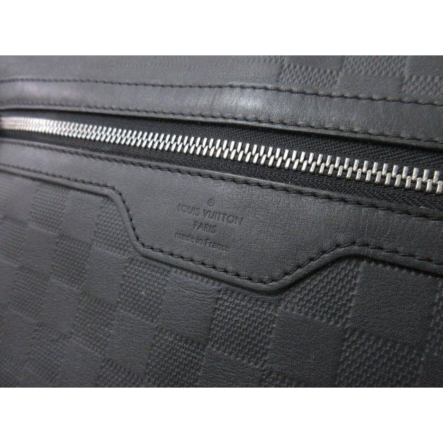 Louis Vuitton Shoulder Bag Calypso MM Onyx Damier Infini Silver — view 9