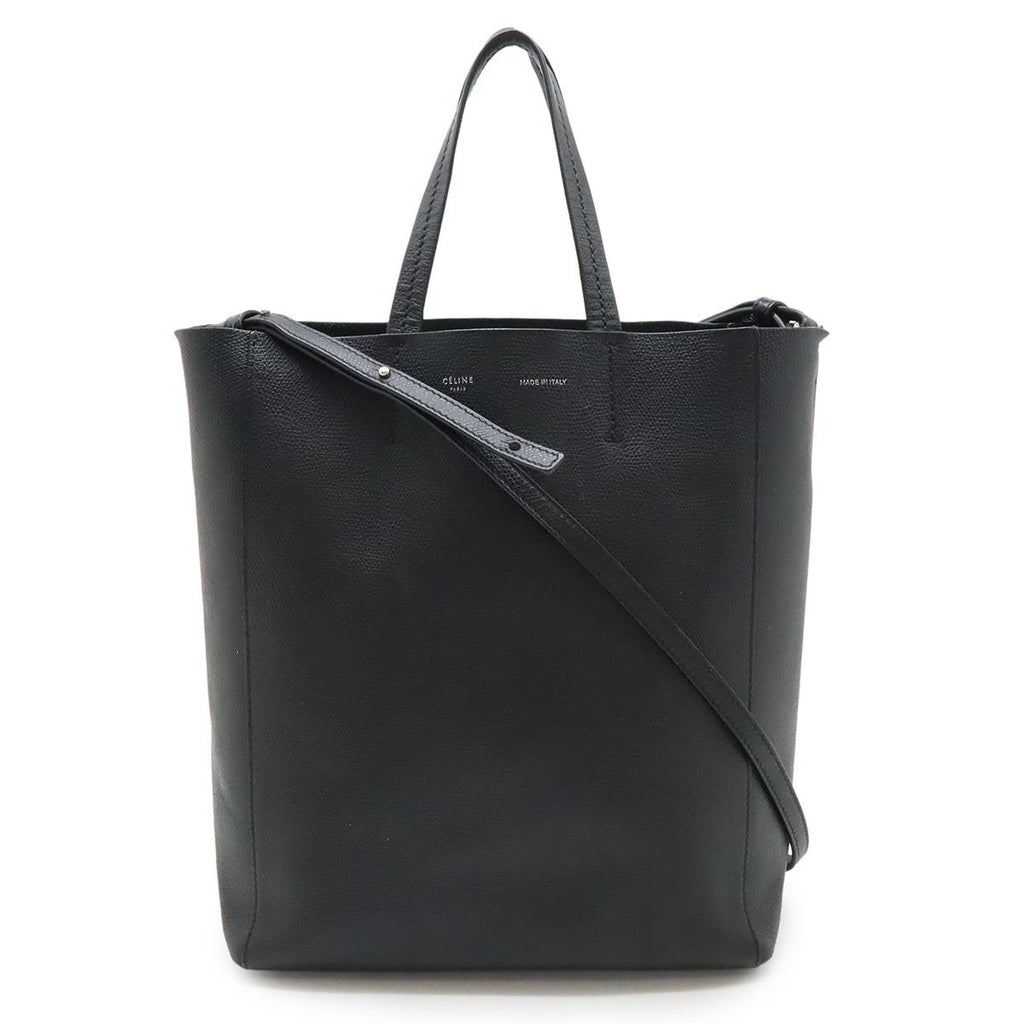 Celine Vertical Hippo Small Tote 2-Way Shoulder Bag Crossbody Bicolor