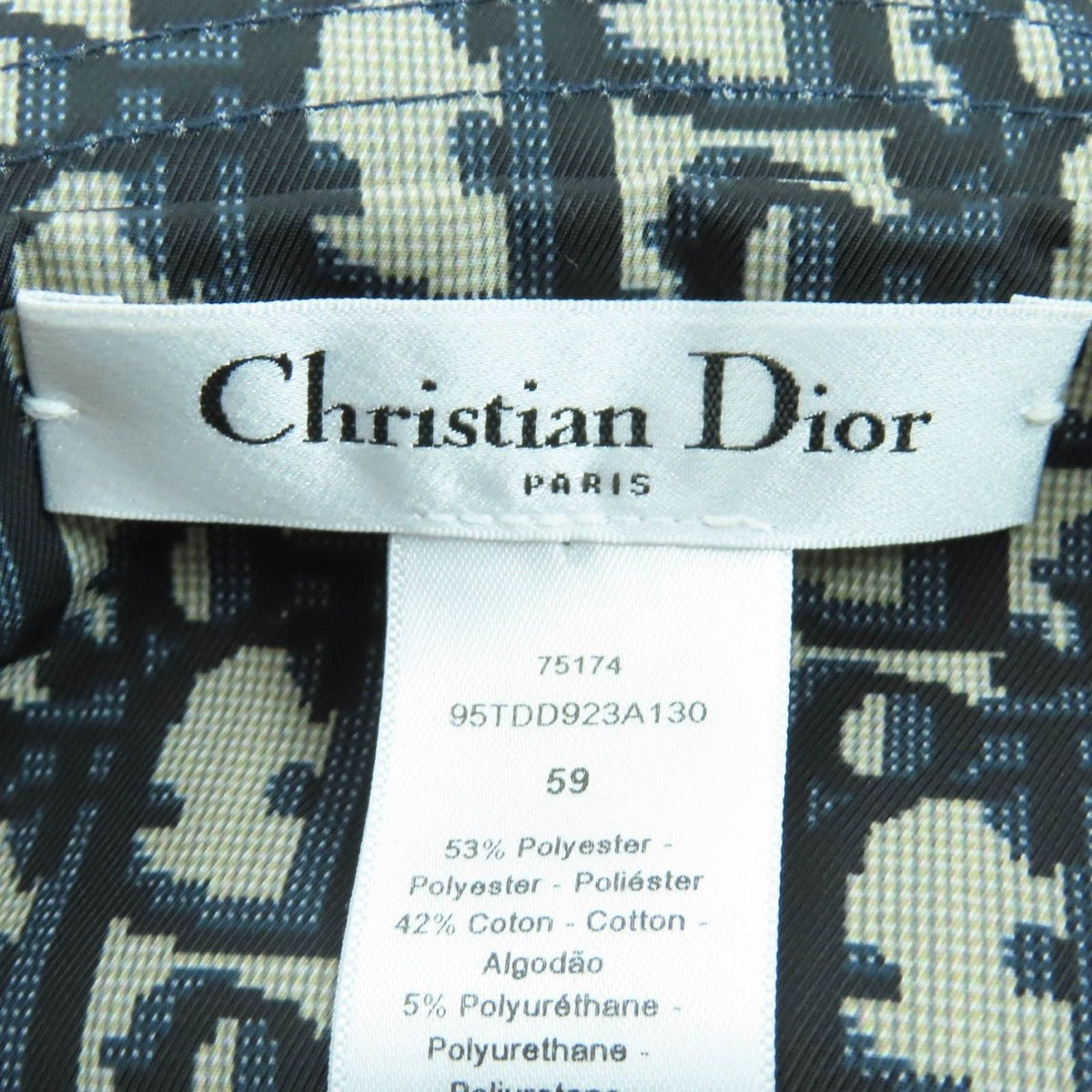 Christian Dior 95 Tdd923 A130 Oblique Bucket — view 8