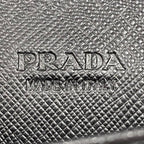Prada Round Zipper Long Wallet Document Case — view 9