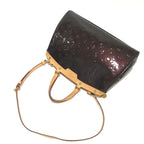 Louis Vuitton Handbag Blair MM Monogram Vernis Purple Taille Dombre — view 7