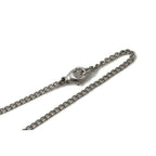 Chanel CC Mark Coco Flower Motif Silver Antique — view 2
