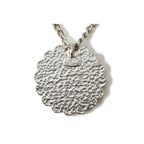 Chanel CC Mark Coco Flower Motif Silver Antique — view 3