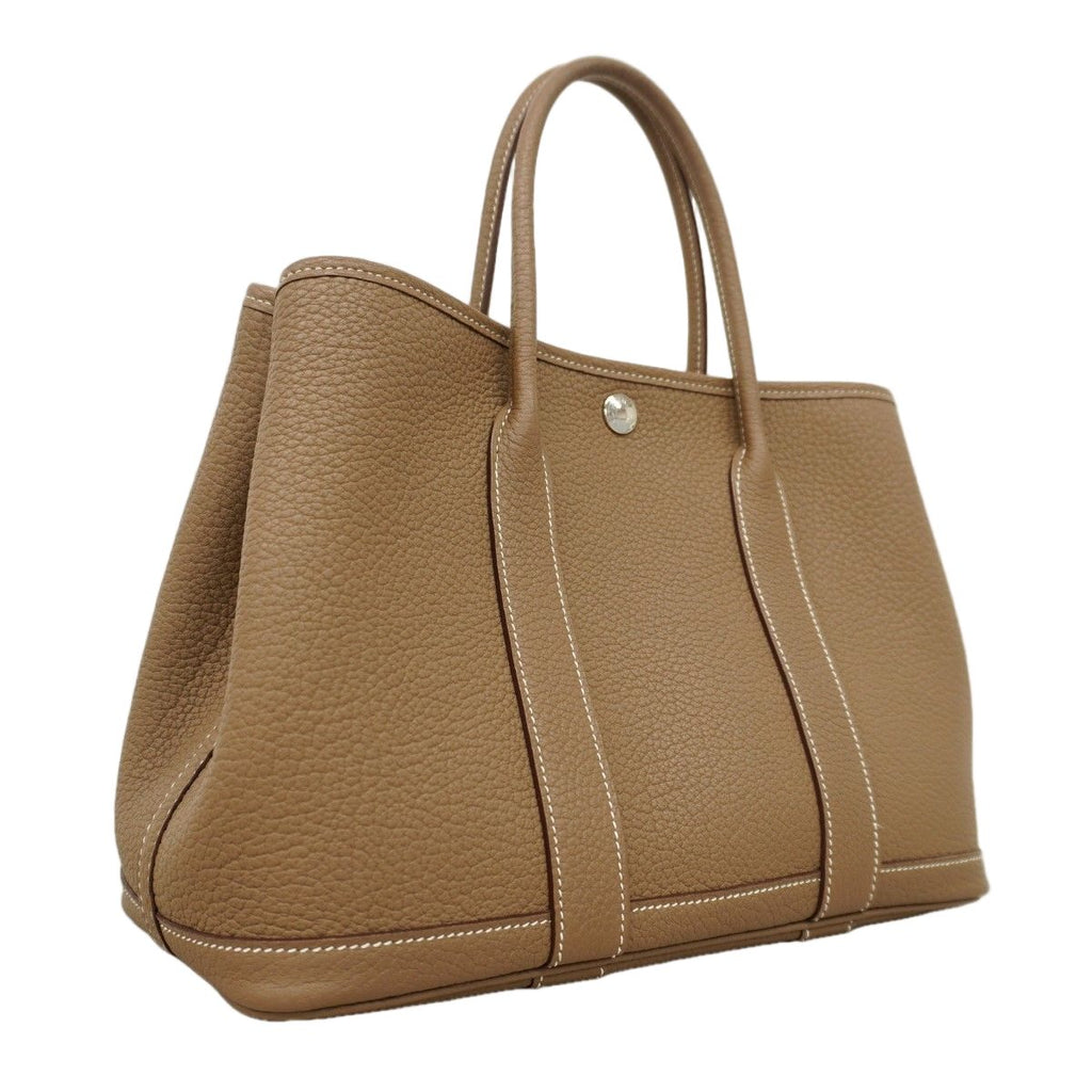 Hermes Tote Garden Party TPM Country Etoupe Silver — view 2