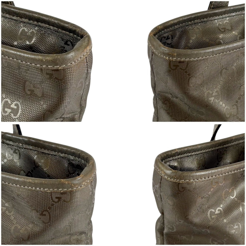 Gucci Mini Tote Imprime GG Pattern Gold — view 4