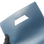 Loewe Shoulder Bag Barcelona Blue Leather — view 6