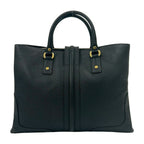 Gucci Log Gold Leather Tote — view 3