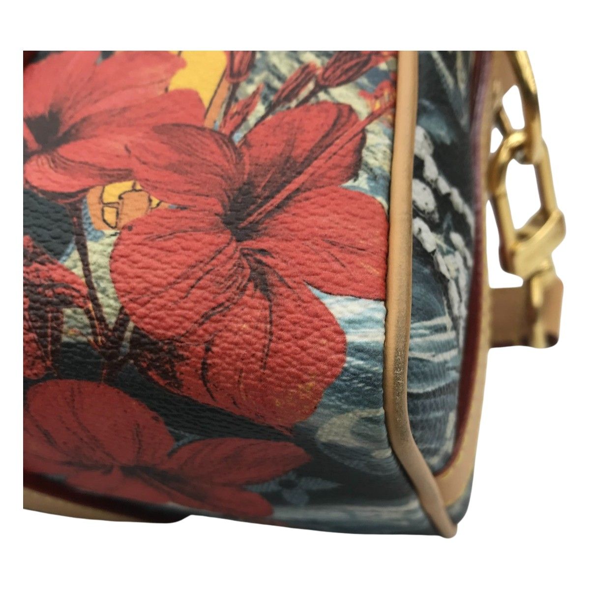 Louis Vuitton Keepall Bandouliere 25 Surfing Monogram Navy Blue — view 4