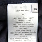 Dior Homme Cotton Diamond CD Logo Lining Blue Corduroy — view 8