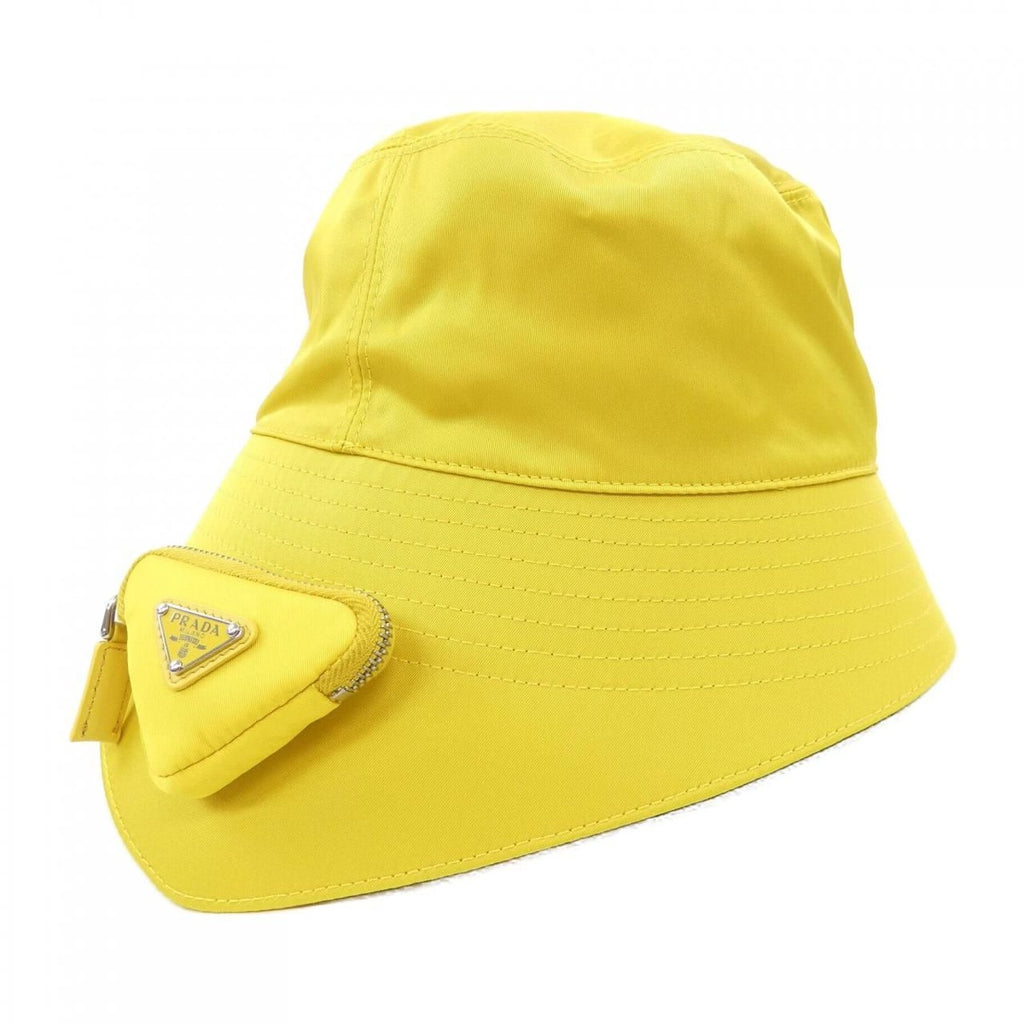 Prada Triangle Logo Hat
