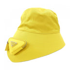 Prada Triangle Logo Hat