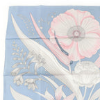 Hermes 2025 Carre 90 Bouquet Final 100% Silk Bleu — view 3