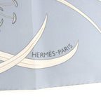 Hermes 2025 Carre 90 Bouquet Final 100% Silk Bleu — view 7