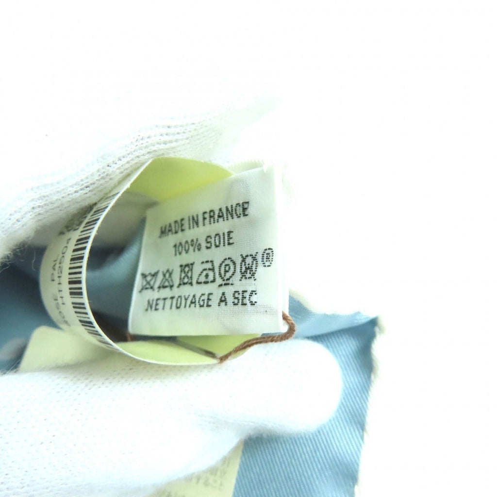 Hermes 2025 Carre 90 Bouquet Final 100% Silk Bleu — view 9