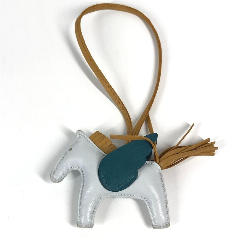 Hermes Charm Pegase Pegasus PM Agnomiro Prime Sesame Blue