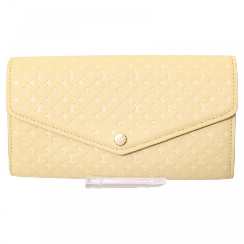 Louis Vuitton Nano Monogram Portefeuille Sarah NM Long Wallet Flap