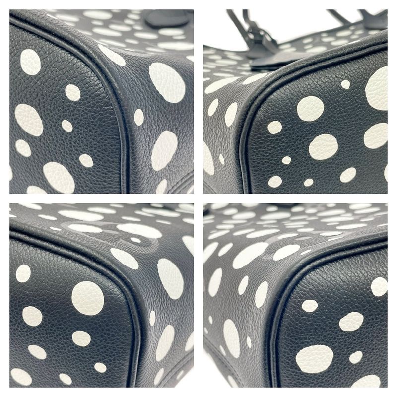 Louis Vuitton Empreinte Yayoi Kusama Neverfull MM Dot Shoulder Bag — view 7
