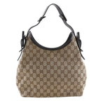 Gucci 1669 GG Canvas Brown Shoulder Bag